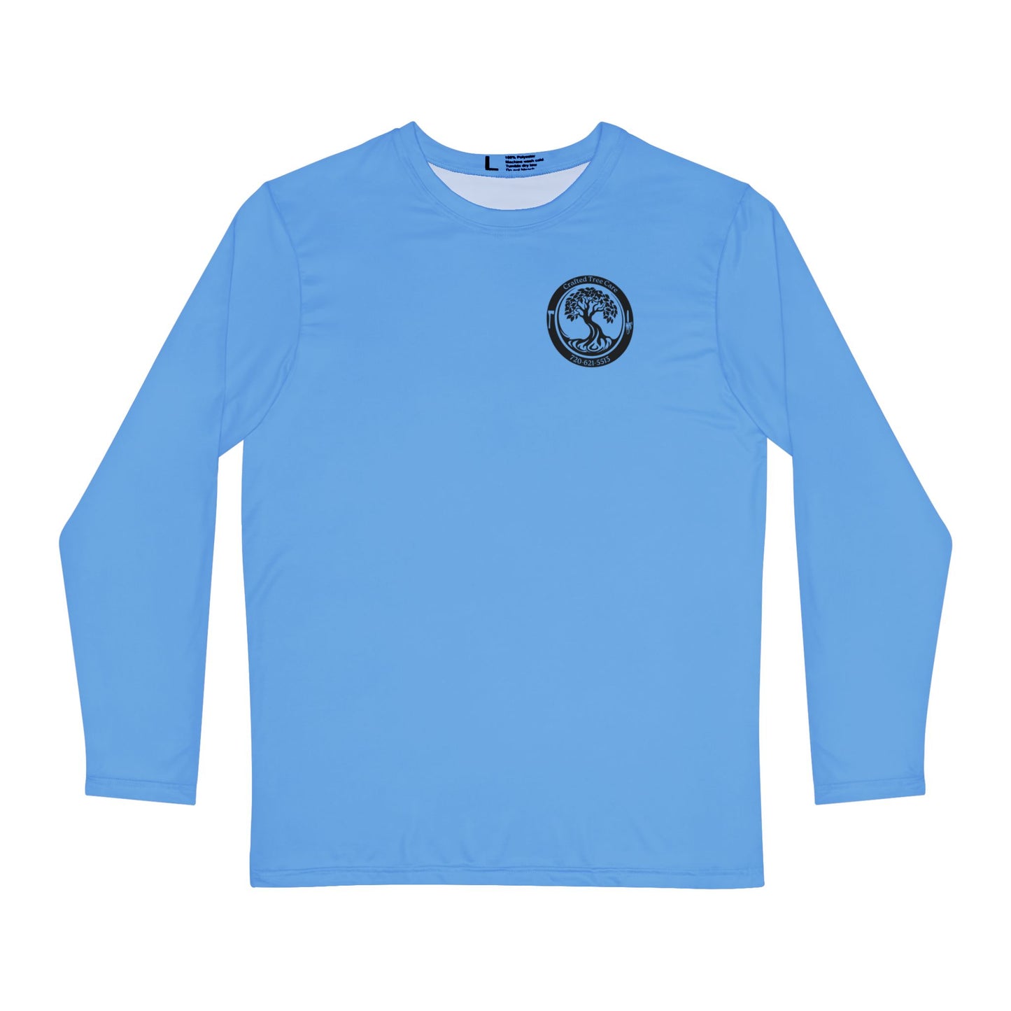 CTC Polyester Long Sleeve Shirt - Light Blue