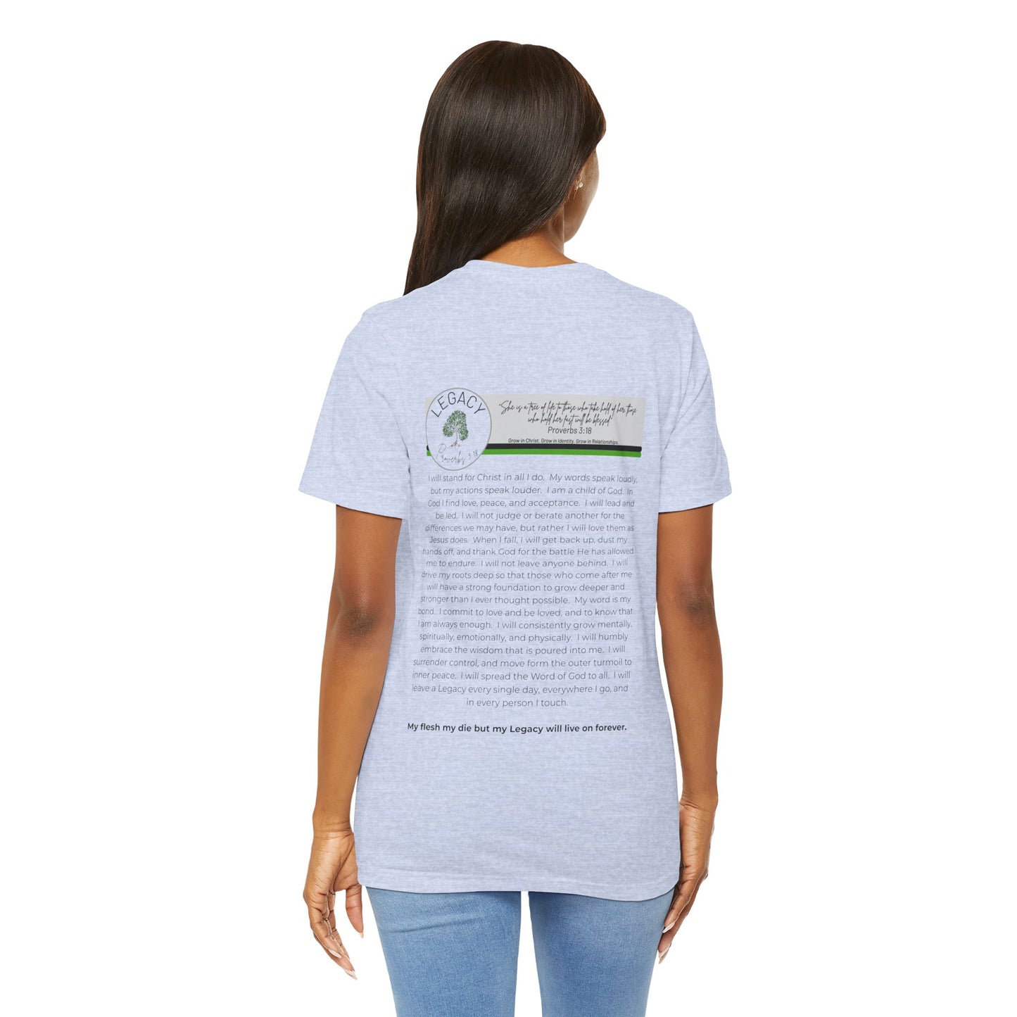 Legacy Tree Creed Cotton Blend Tee