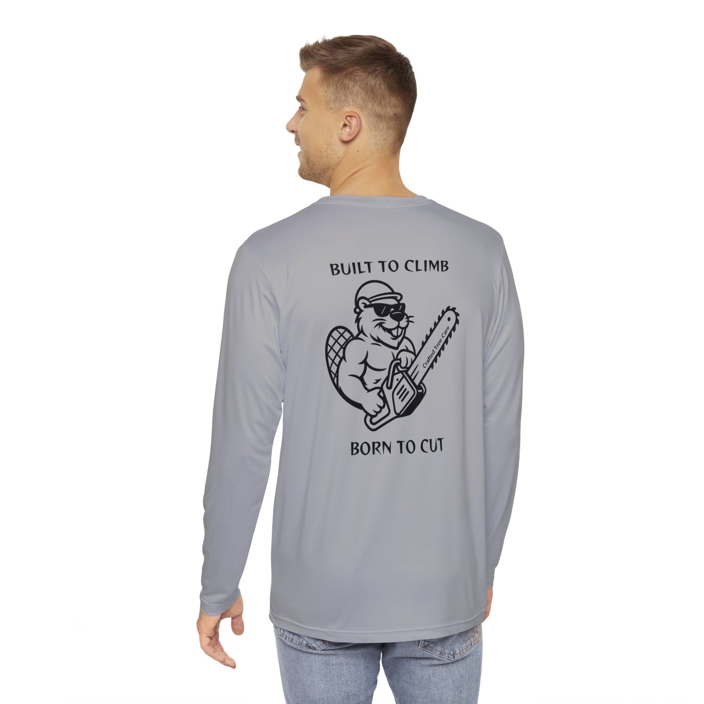 CTC Polyester Long Sleeve Shirt - Light Grey