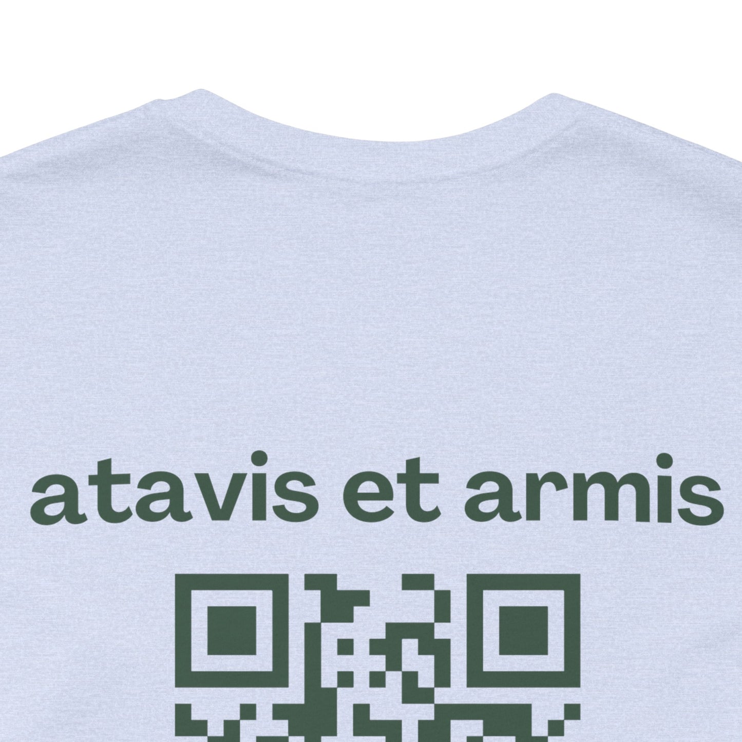 MHOSLJ Massachusetts T-Shirt - Large Cross Front and QR Back