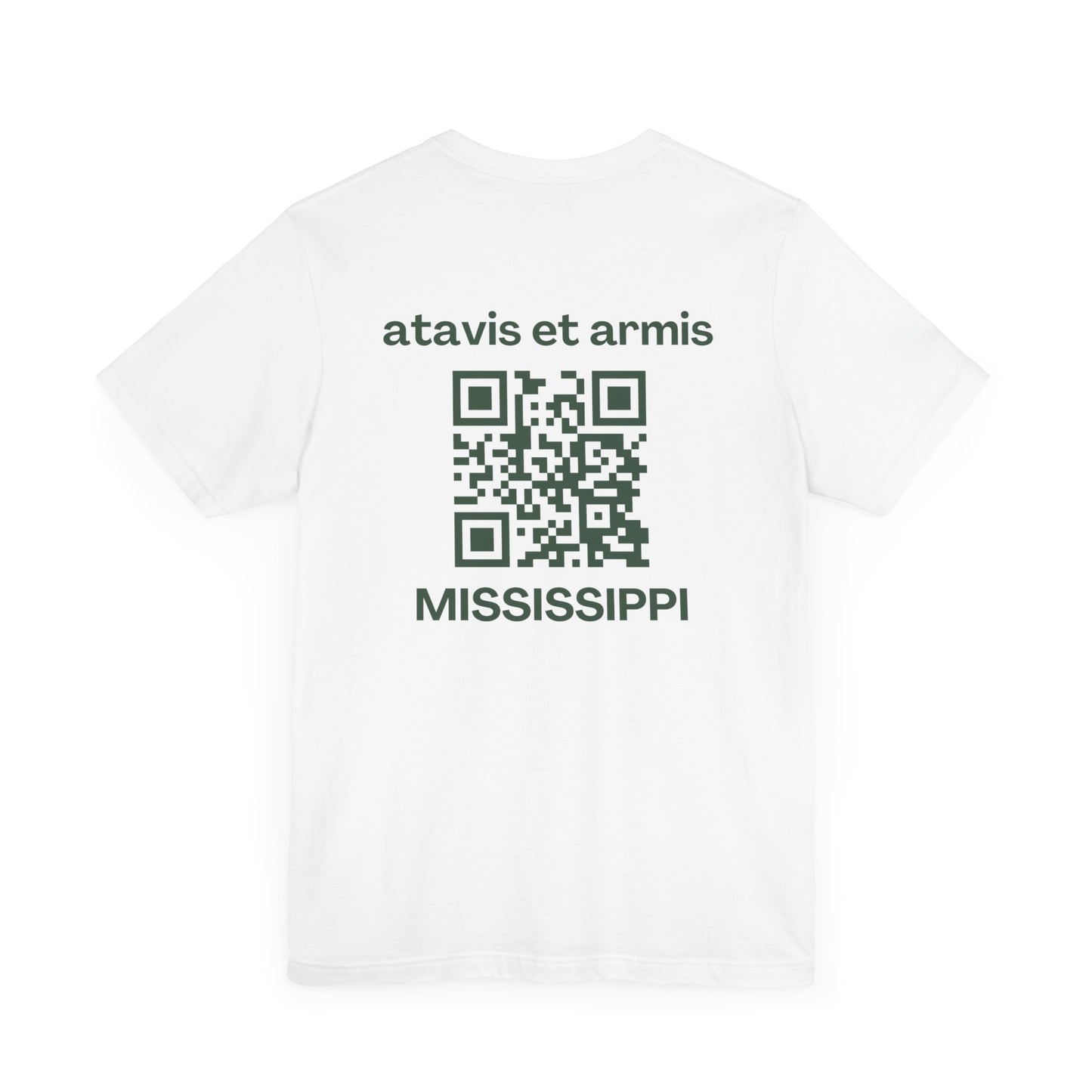 MHOSLJ Mississippi T-Shirt - Large Cross Front and QR Back