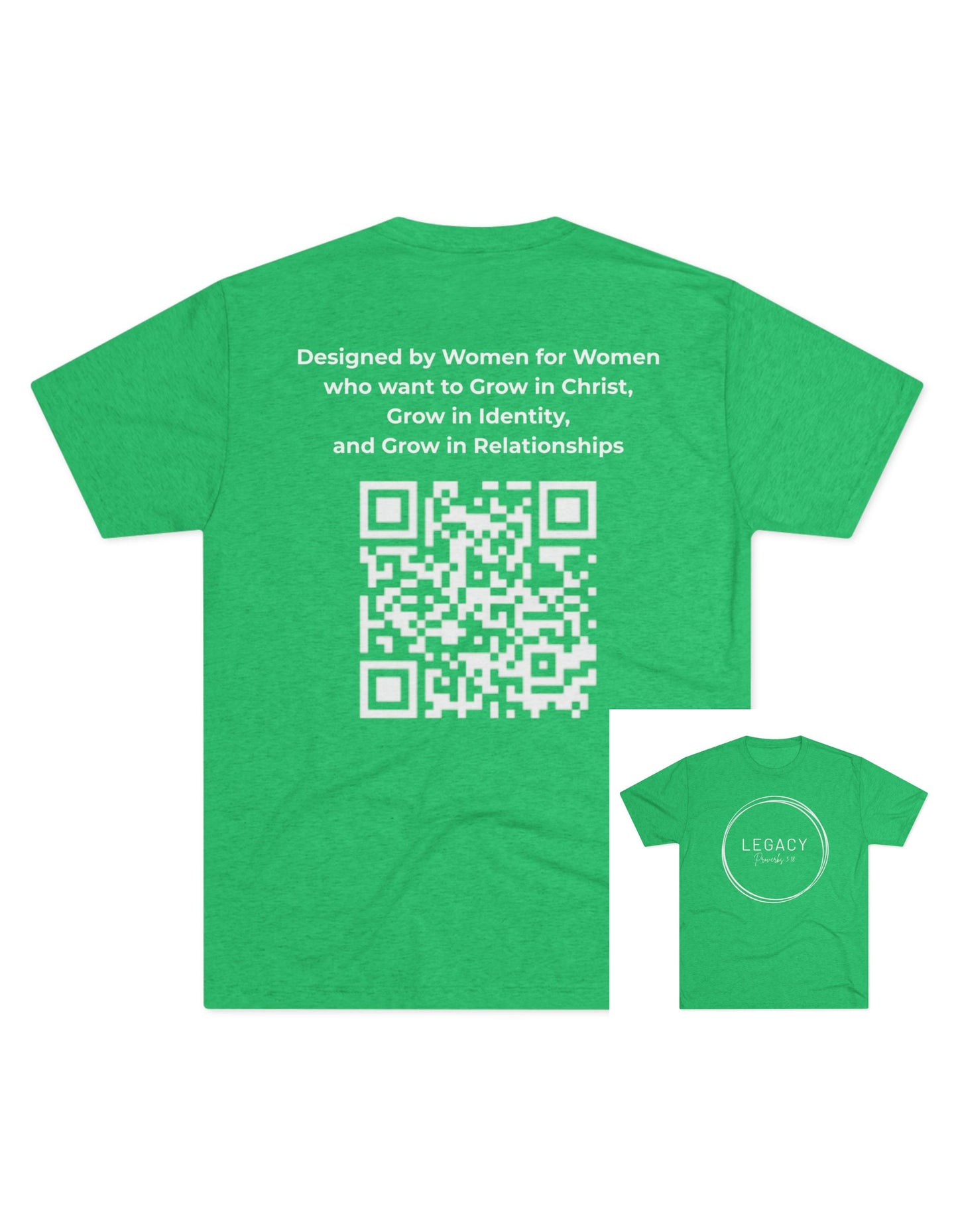 Legacy Designed by Women for Women Tri-Blend Crew Tee