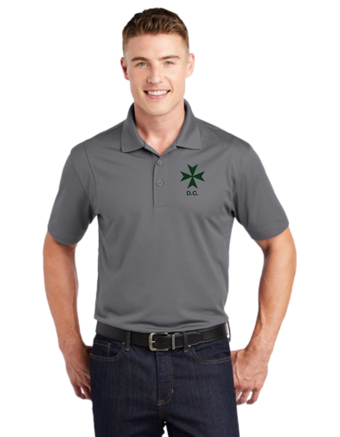 MHOSLJ D.C. Men's Sport Polo Shirt