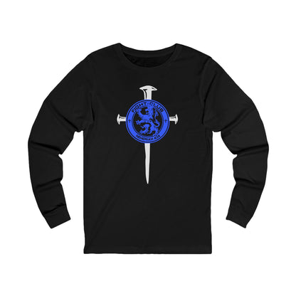 Fight Club Long Sleeve T-Shirt - Logo Cross Front