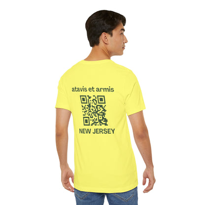 MHOSLJ New Jersey T-Shirt - Large Cross Front and QR Back