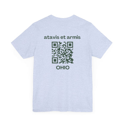 MHOSLJ Ohio T-Shirt - Large Cross Front and QR Back