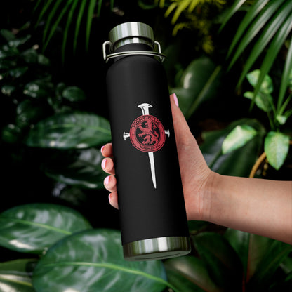 Fight Club Copper Vacuum Insulated Bottle, 22oz - Logo Cross