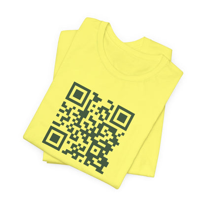 MHOSLJ Hawaii T-Shirt- QR Front and Green Cross Back