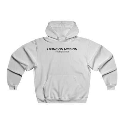 HDUB Cross Living on Mission John 3:16 Hooded Sweatshirt