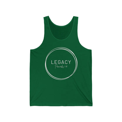 Legacy Circle Flowy Racerback Unisex Tank