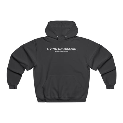 HDUB Cross Living on Mission Philippians 4:13 Hooded Sweatshirt