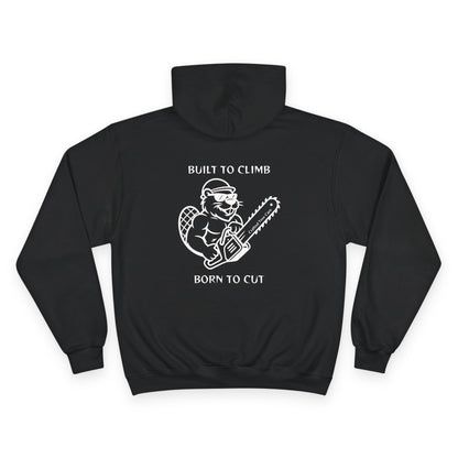 CTC Logo Beaver Chainsaw Champion Hoodie Sweatshirt - Black