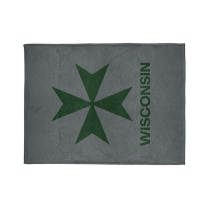 MHOSLJ Wisconsin Throw Blanket