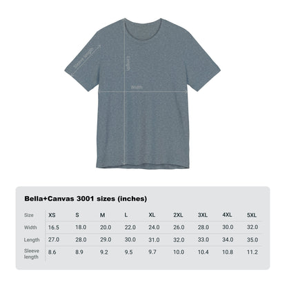 MHOSLJ New Jersey T-Shirt - Large Cross Front and QR Back