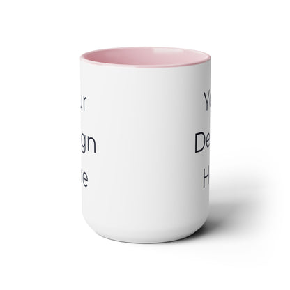 Two-Tone Coffee Mug 15oz