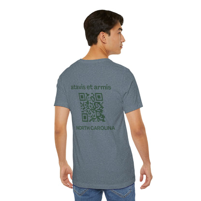MHOSLJ North Carolina T-Shirt - Large Cross Front and QR Back