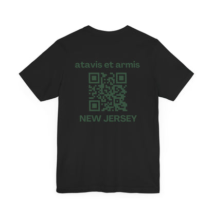 MHOSLJ New Jersey T-Shirt - Large Cross Front and QR Back