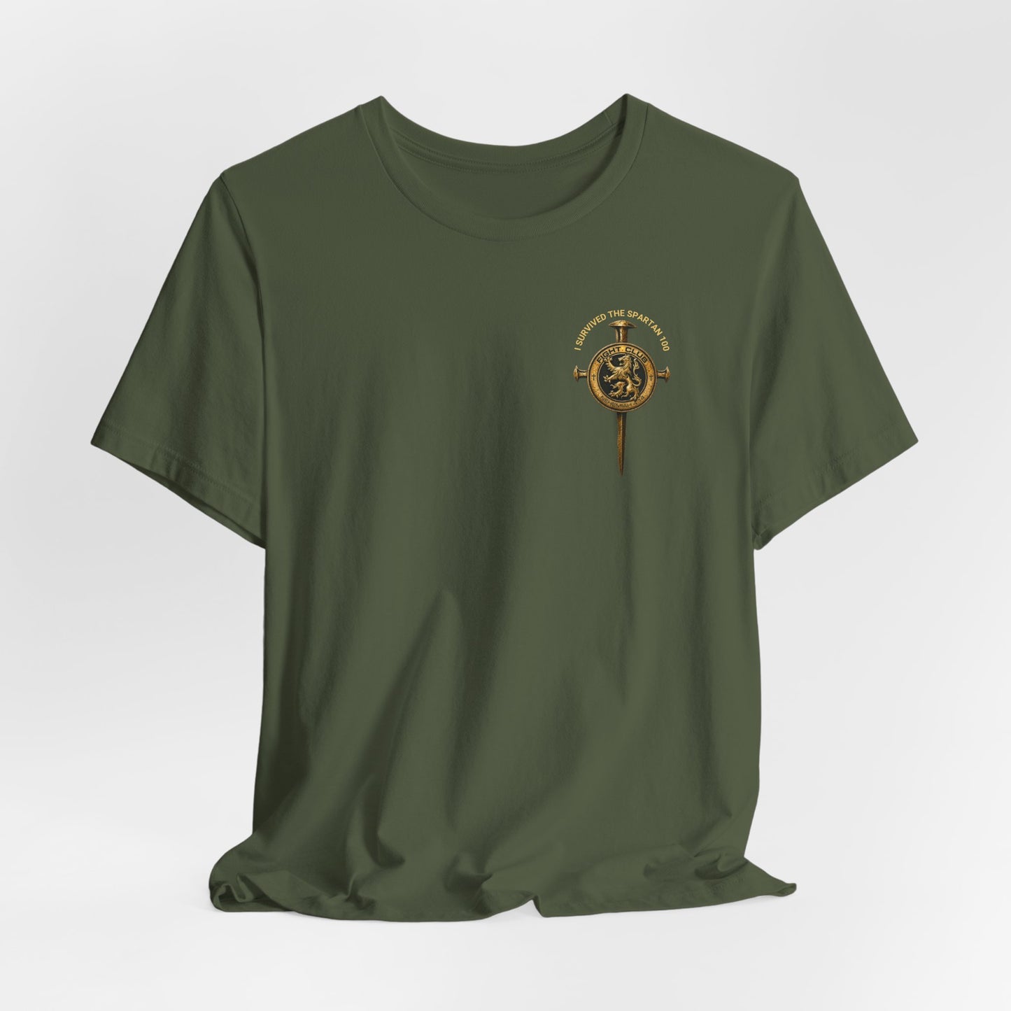 Fight Club T-Shirt - I Survived the Spartan 100