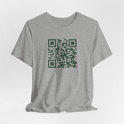 MHOSLJ Hawaii T-Shirt- QR Front and Green Cross Back