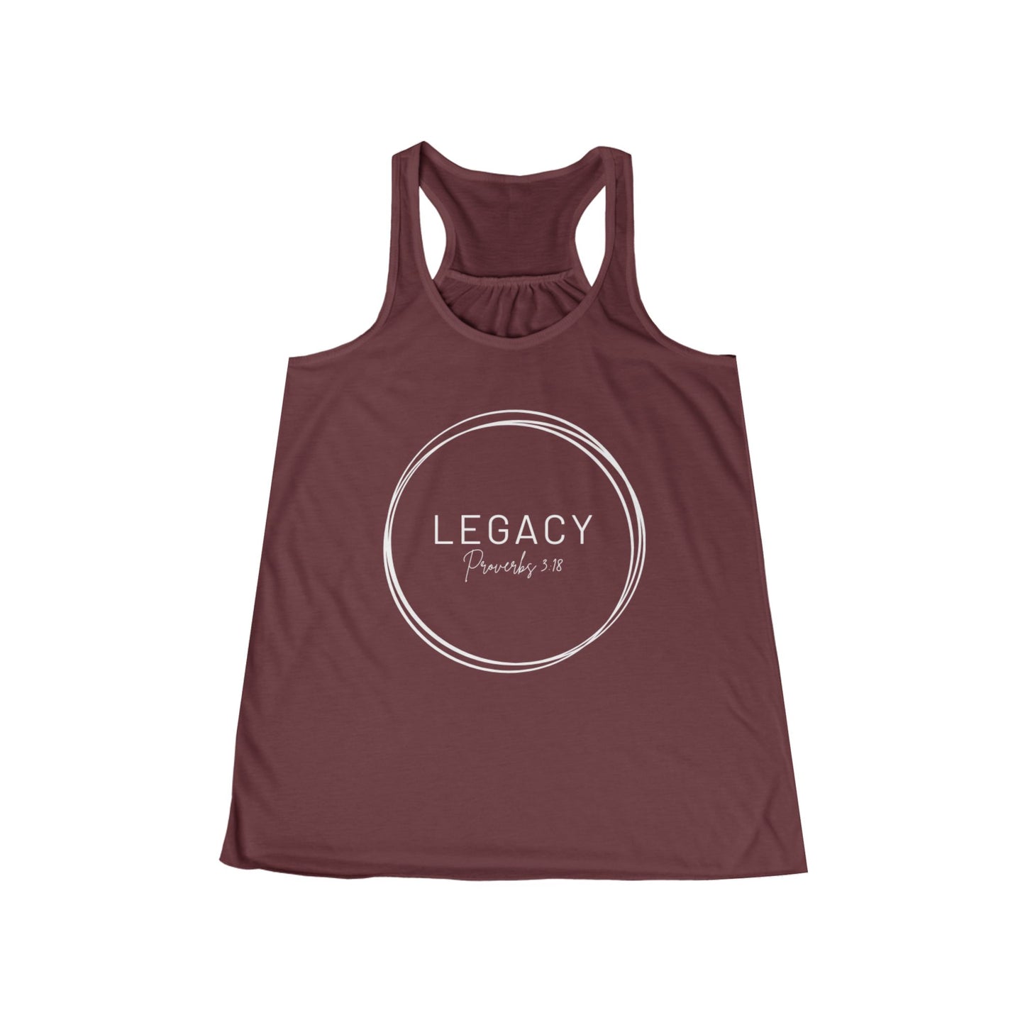 Legacy Circle Flowy Racerback Women's Tank