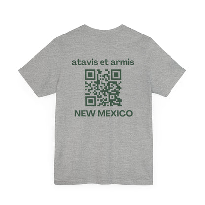 MHOSLJ New Mexico T-Shirt - Large Cross Front and QR Back