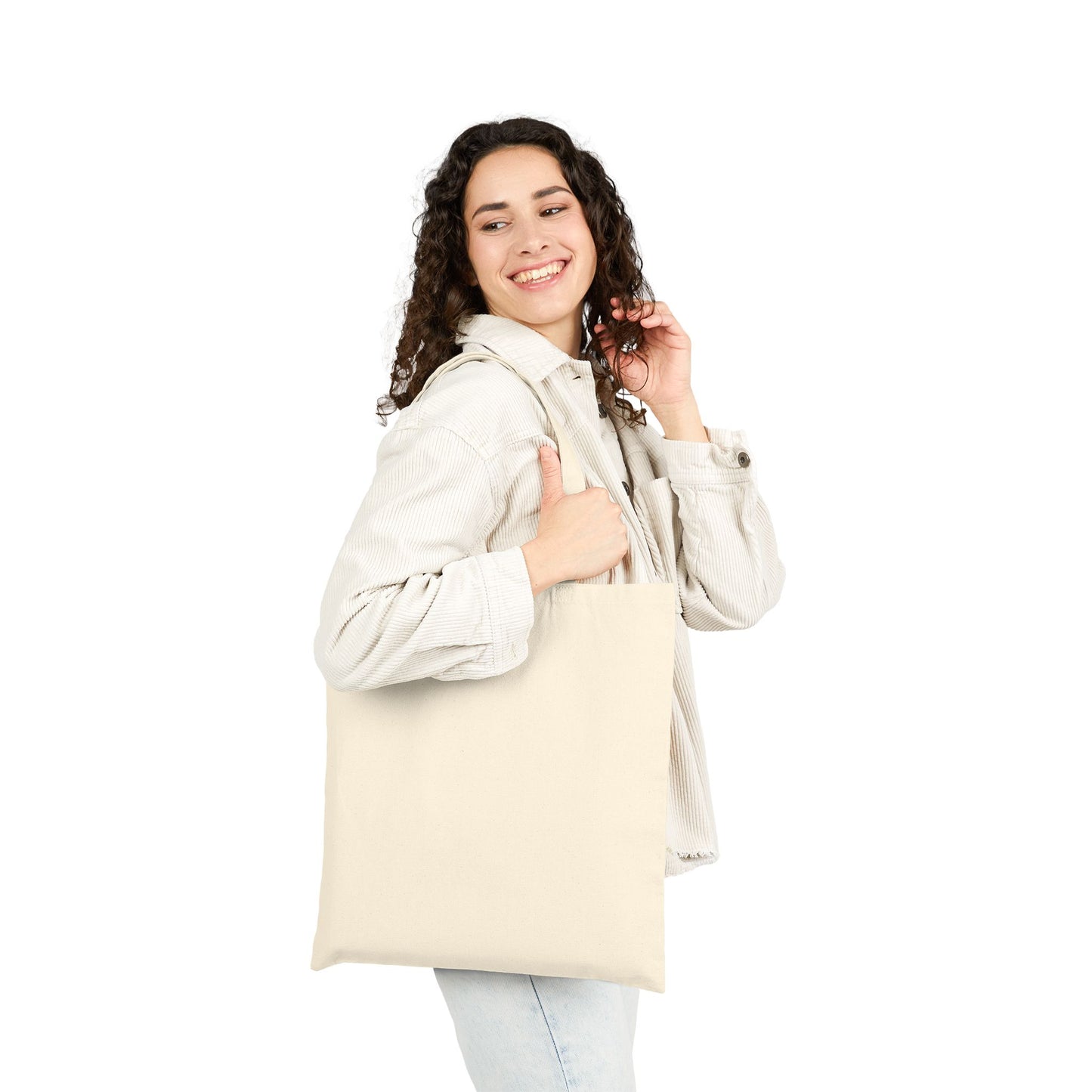 Legacy Circle Cotton Canvas Tote Bag