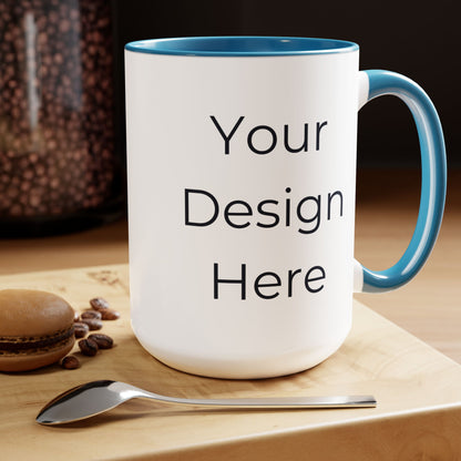 Two-Tone Coffee Mug 15oz