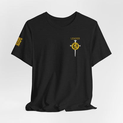 FC Leader T-Shirt - Front Cross, Warrier Back and QR Sleeve