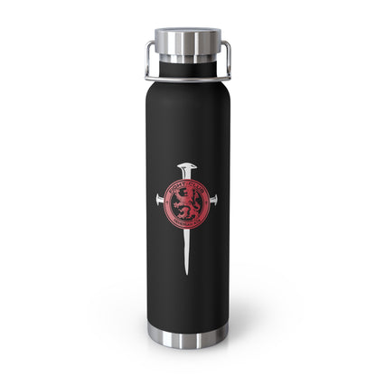 Fight Club Copper Vacuum Insulated Bottle, 22oz - Logo Cross