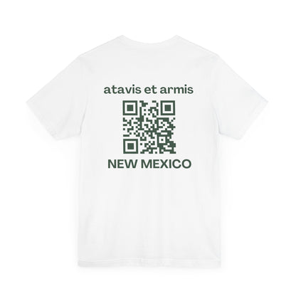 MHOSLJ New Mexico T-Shirt - Large Cross Front and QR Back