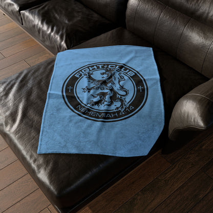 Fight Club Throw Blanket - Logo