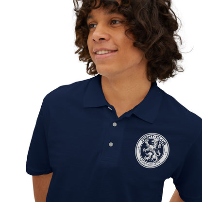 Fight Club Men's Cotton Polo - Front Logo