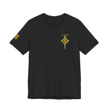 FC Leader T-Shirt - Front Cross, Warrier Back and QR Sleeve