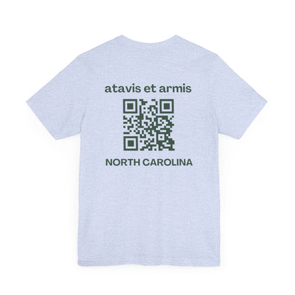 MHOSLJ North Carolina T-Shirt - Large Cross Front and QR Back