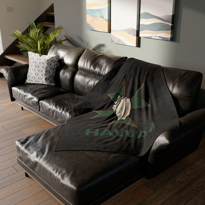 MHOSLJ Hawaii Throw Blanket - Black