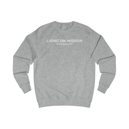 HDUB Cross Living on Mission Philippians 4:13 Sweatshirt