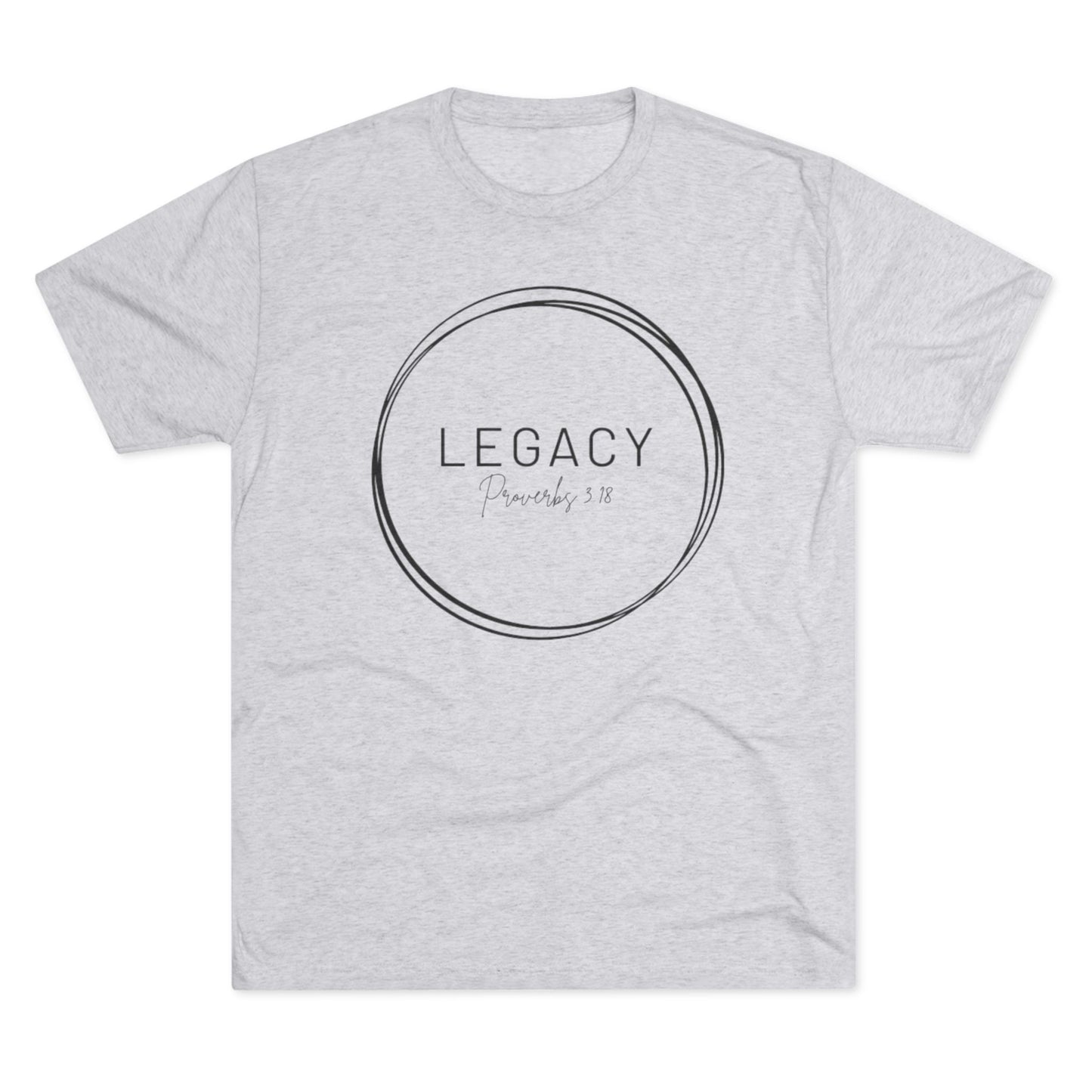 Legacy Circle Creed Tri-Blend Crew Tee