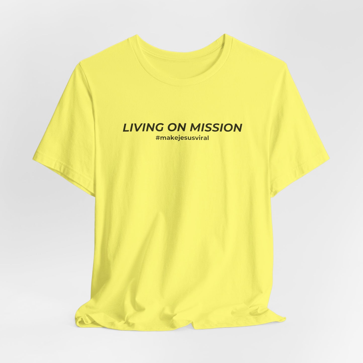 HDUB Cross Living on Mission Philippians 4:13 T-Shirt