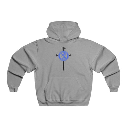 Fight Club Hooded Sweatshirt - Logo Cross Front