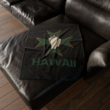 MHOSLJ Hawaii Throw Blanket - Black
