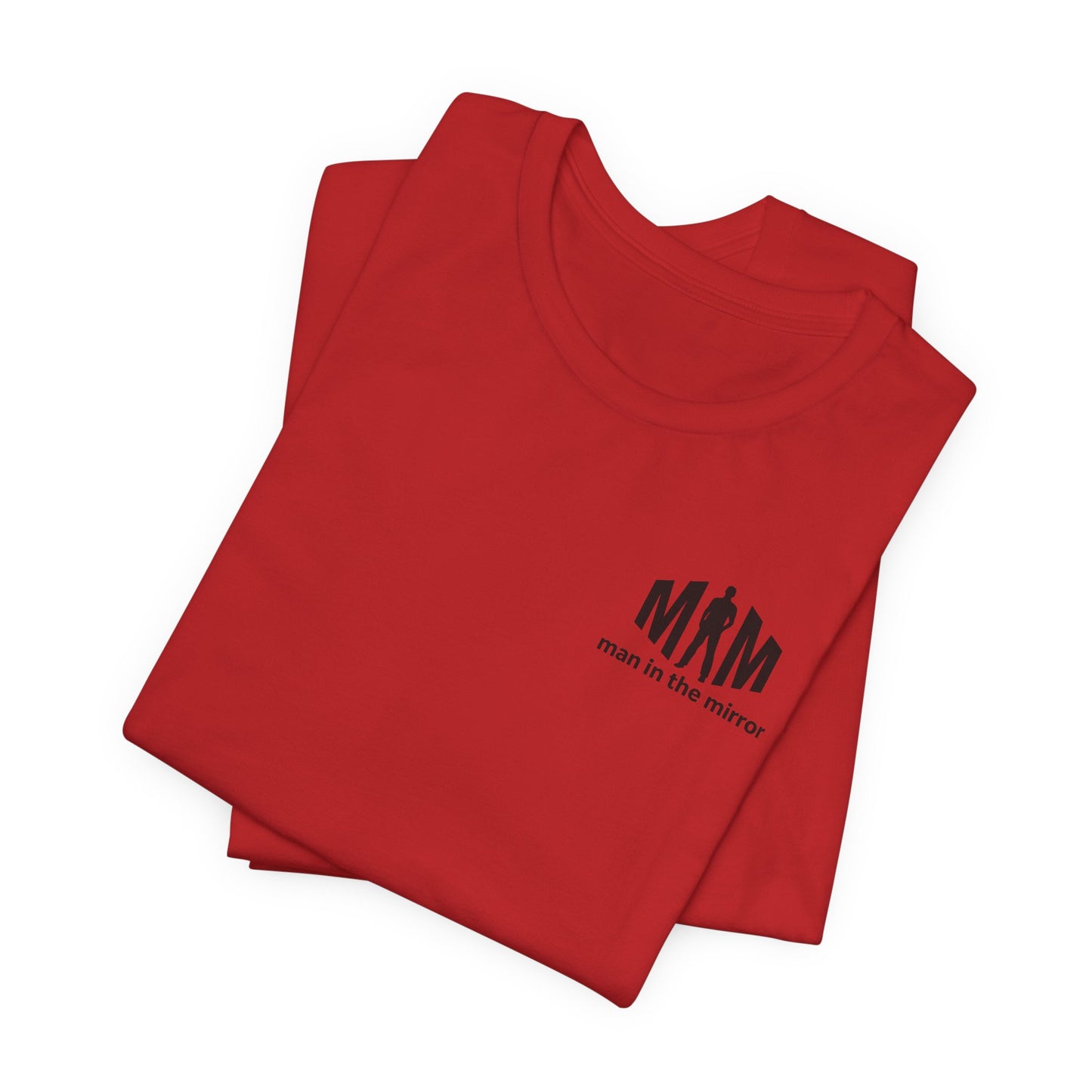 Man in the Mirror - Front MIM Logo with QR on Sleeve and How Can I Pray For You on back