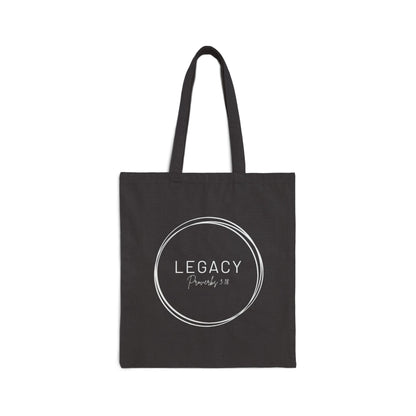 Legacy Circle Cotton Canvas Tote Bag