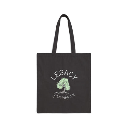 Legacy Tree Cotton Canvas Tote Bag