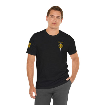 FC Leader T-Shirt - Front Cross, Warrier Back and QR Sleeve