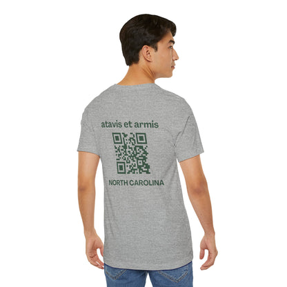 MHOSLJ North Carolina T-Shirt - Large Cross Front and QR Back