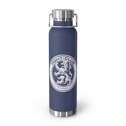 Fight Club Copper Vacuum Insulated Bottle, 22oz - Logo