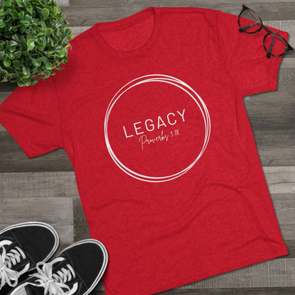 Legacy Designed by Women for Women Tri-Blend Crew Tee