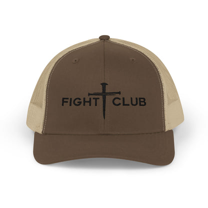 Fight Club Embroidered Trucker Hat