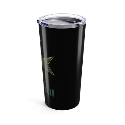 MHOSLJ Hawaii Badge Stainless Steel Tumbler 20oz