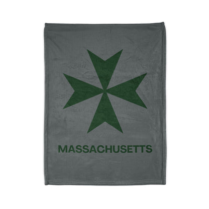 MHOSLJ Massachusetts Throw Blanket